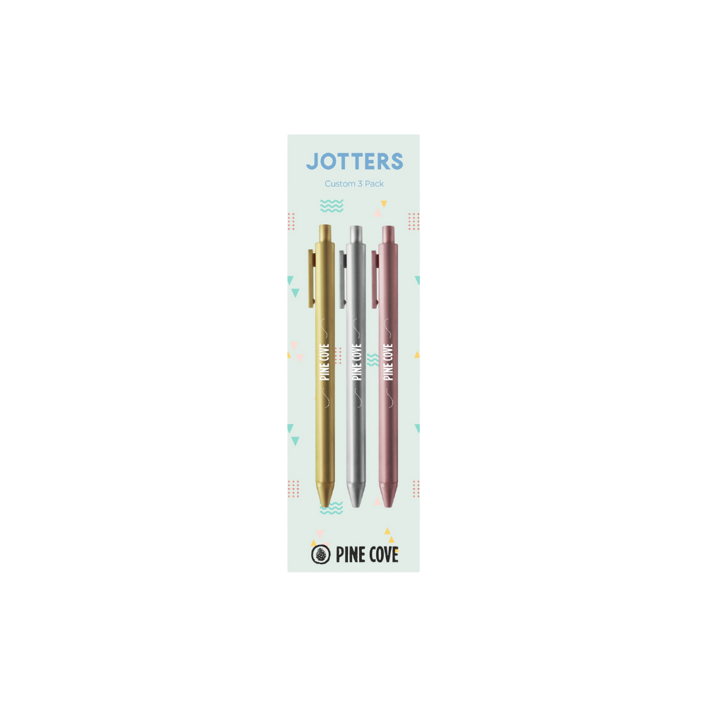 Jotter Metallic Pen 3 Pack