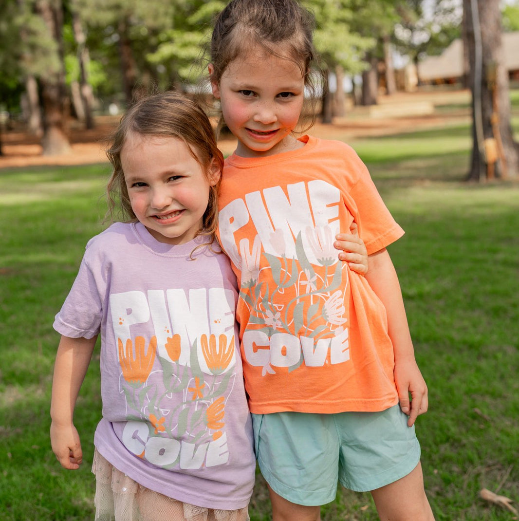 Youth Flower Tee - Pine Cove Web Store