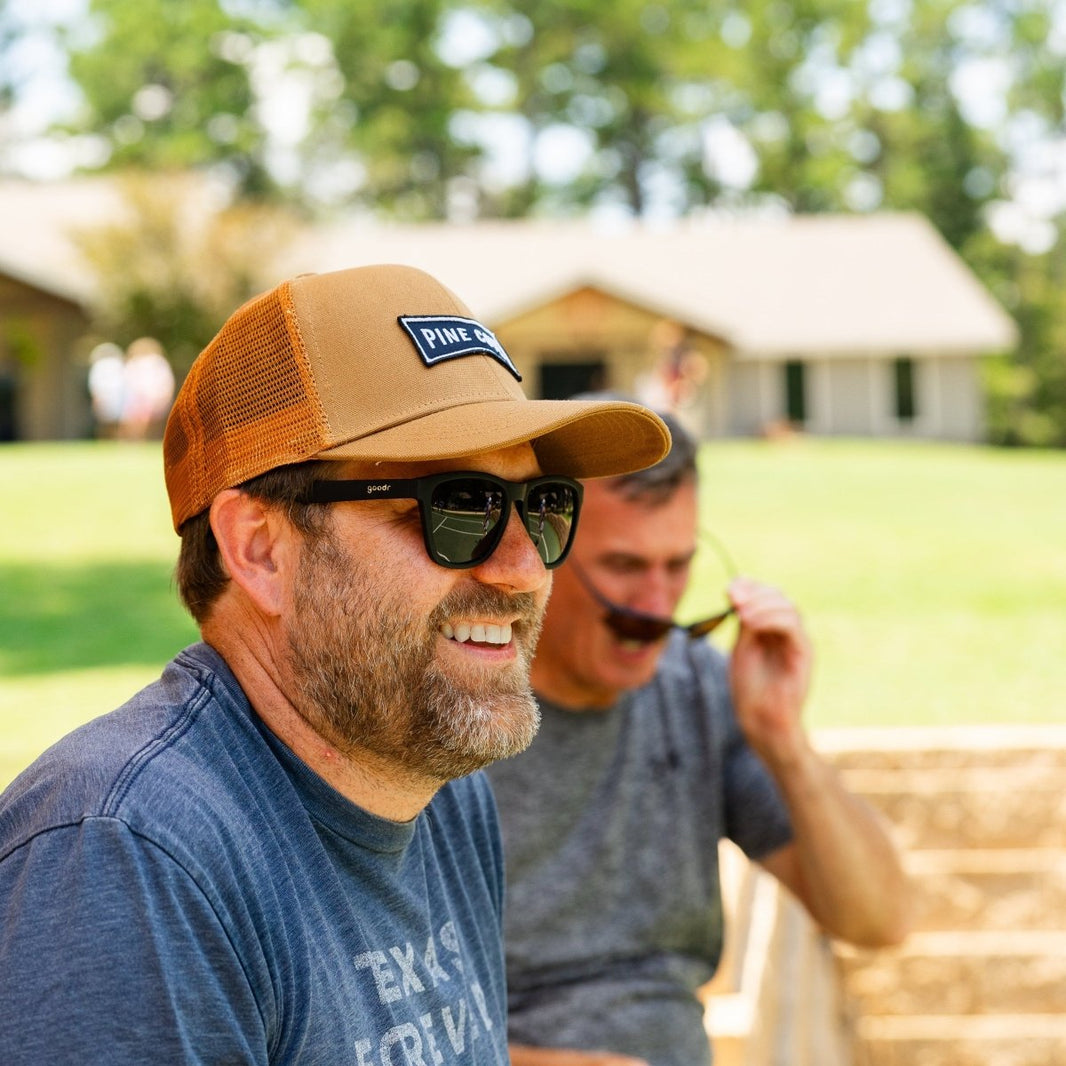 Brown Patch Hat - Pine Cove Web Store