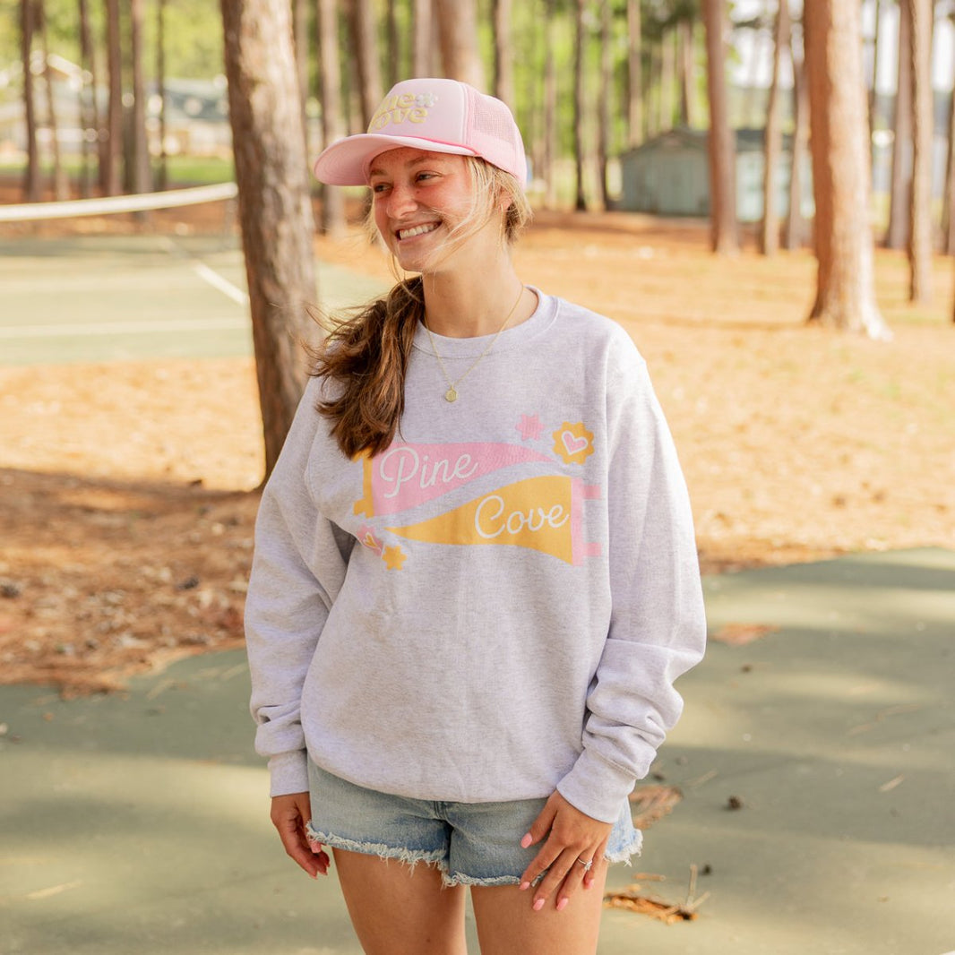 Adult Pennant Crew - Pine Cove Web Store
