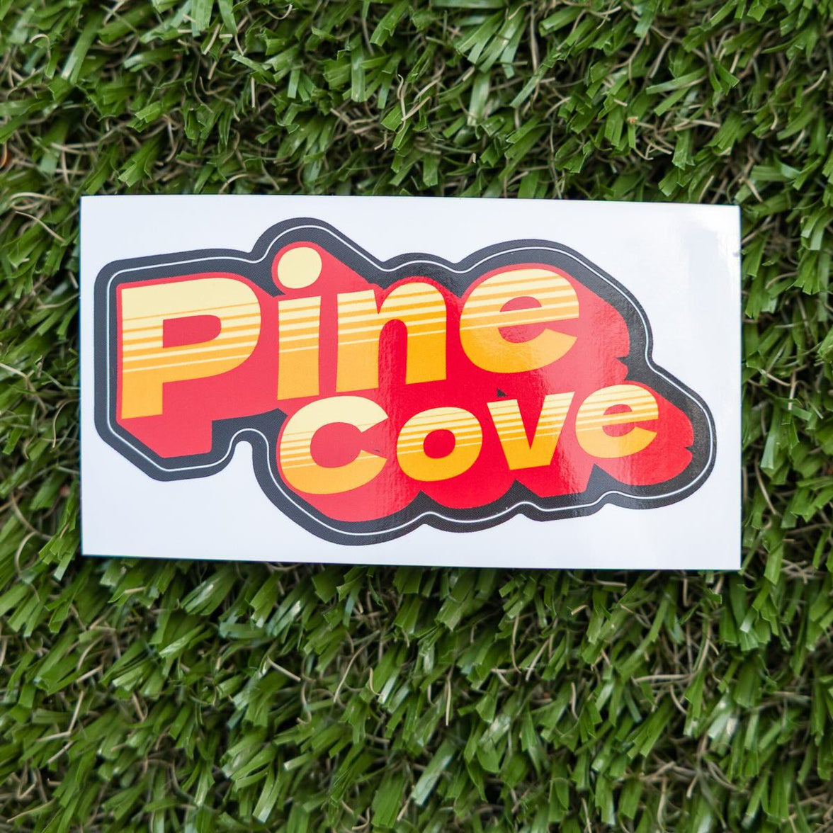 90s Pine Cove Sticker - Pine Cove Web Store