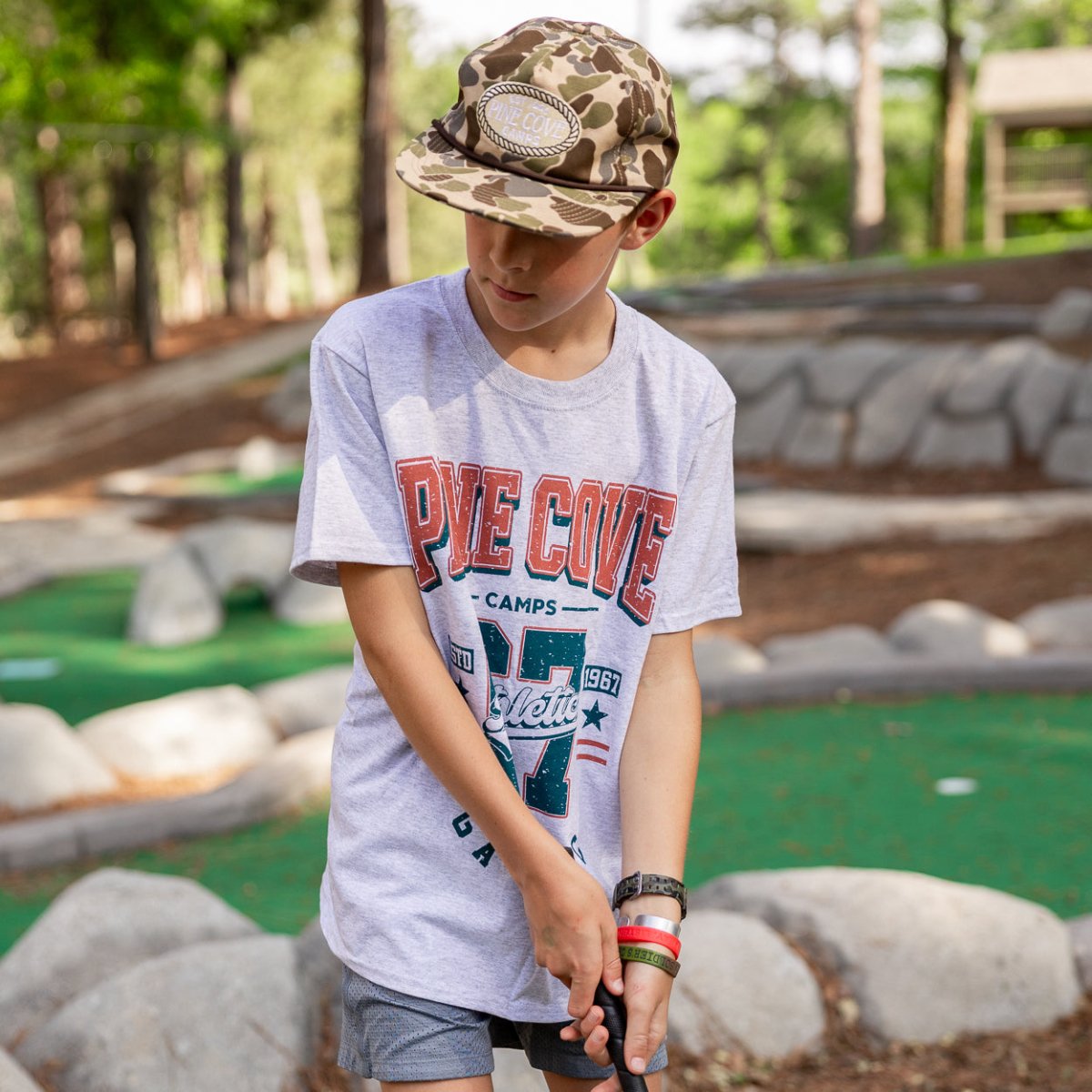 Youth American Tee - Pine Cove Web Store