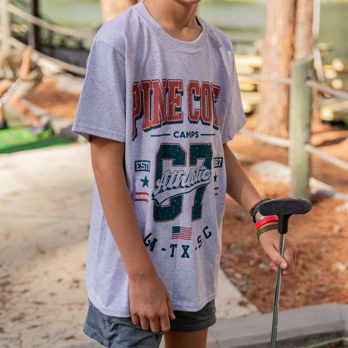 Youth American Tee - Pine Cove Web Store