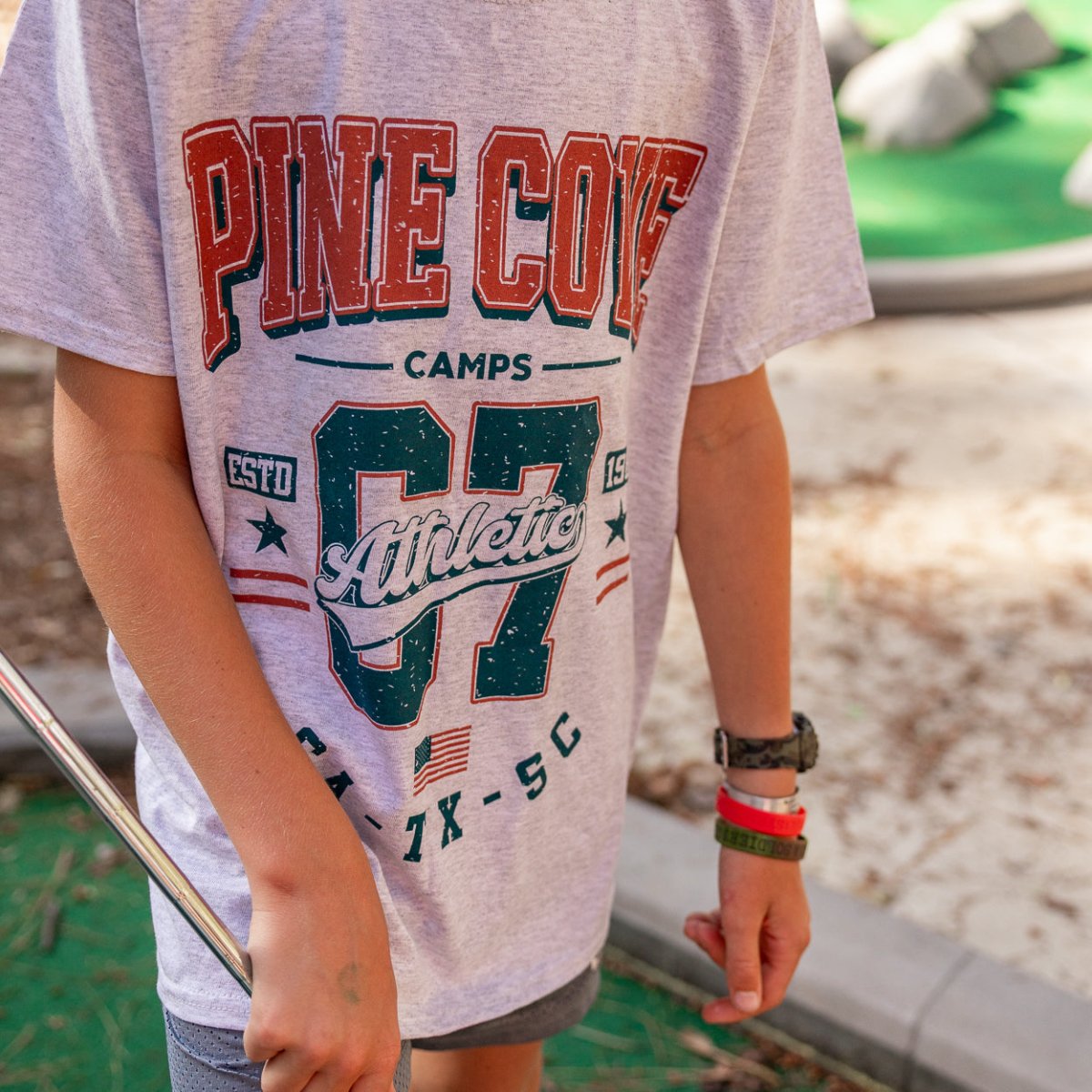 Youth American Tee - Pine Cove Web Store