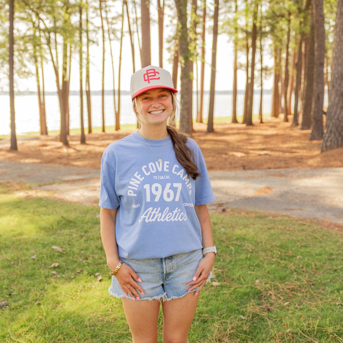 Adult Athletics Tee - Blue - Pine Cove Web Store