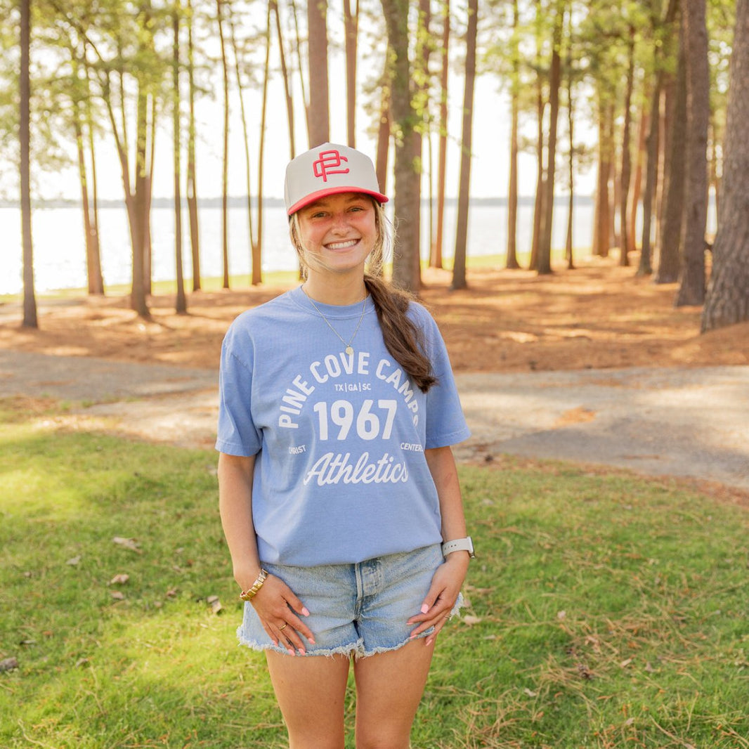 Adult Athletics Tee - Blue - Pine Cove Web Store