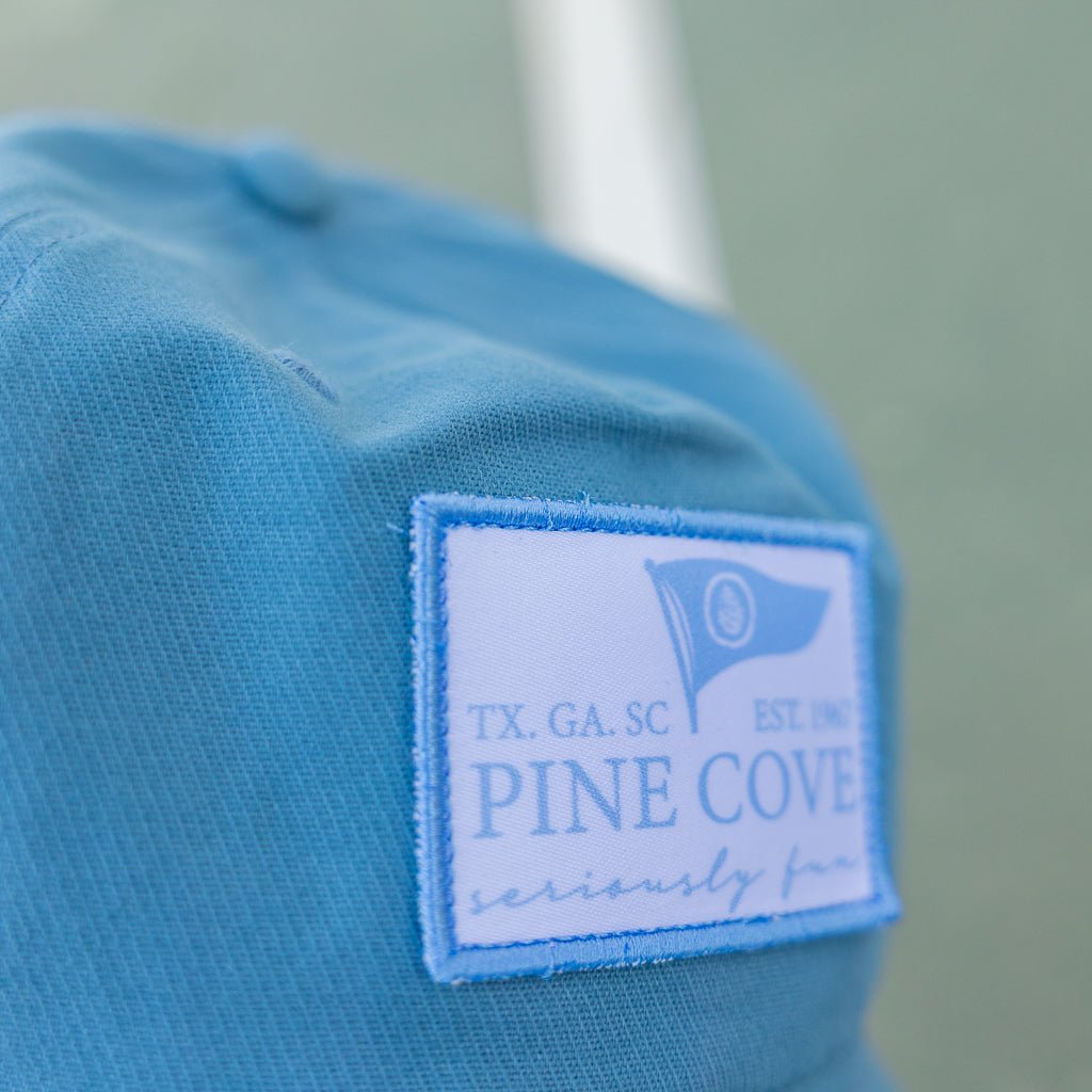 Blue Flag Hat - Pine Cove Web Store