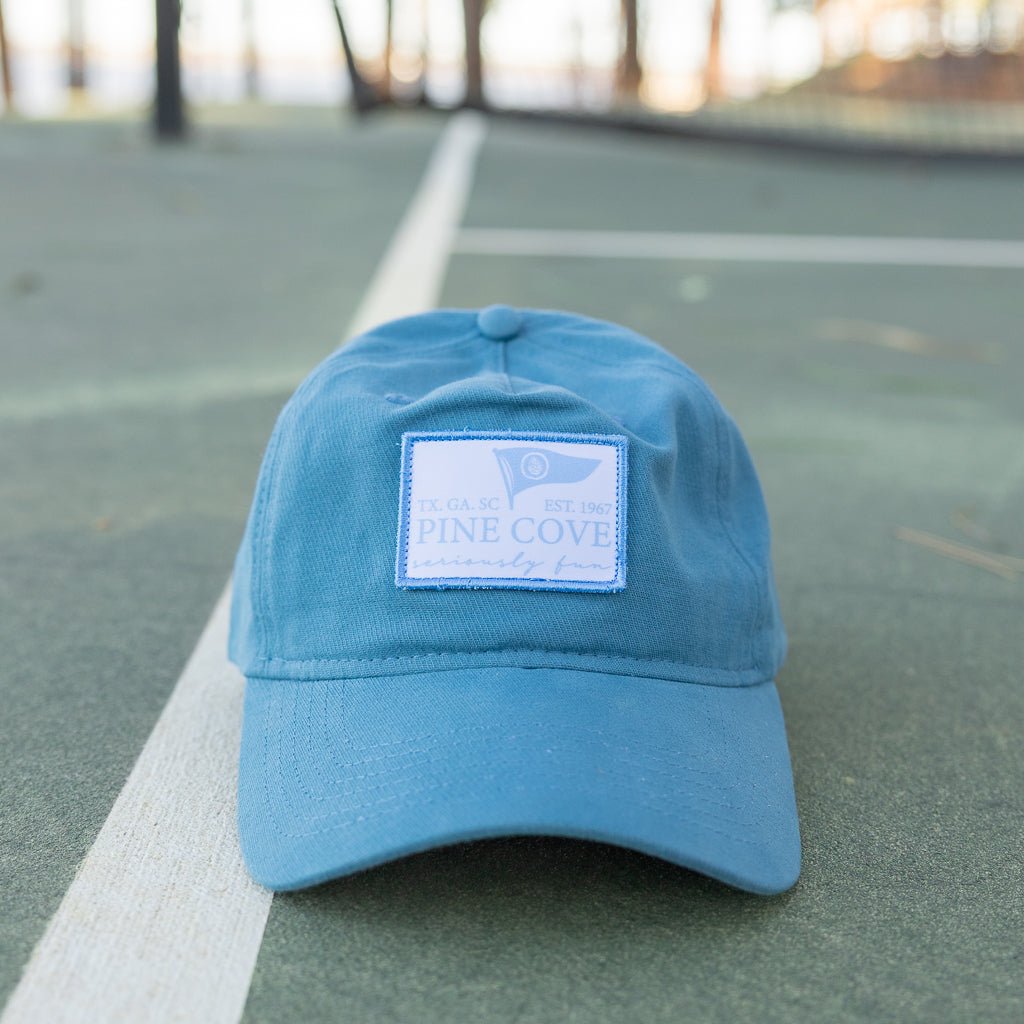 Blue Flag Hat - Pine Cove Web Store