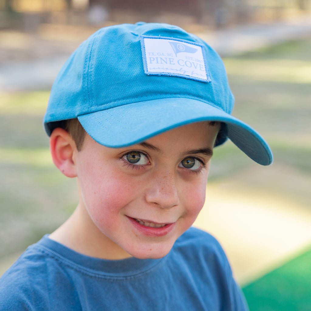 Blue Flag Hat - Pine Cove Web Store