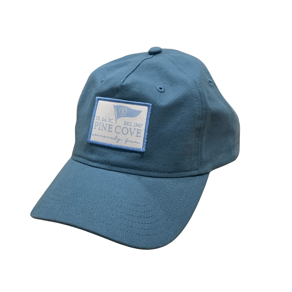 Blue Flag Hat - Pine Cove Web Store