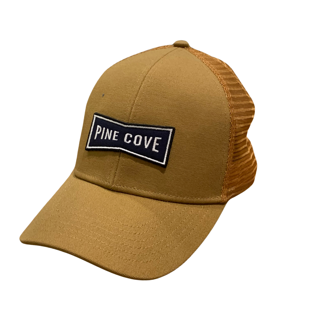 Brown Patch Hat