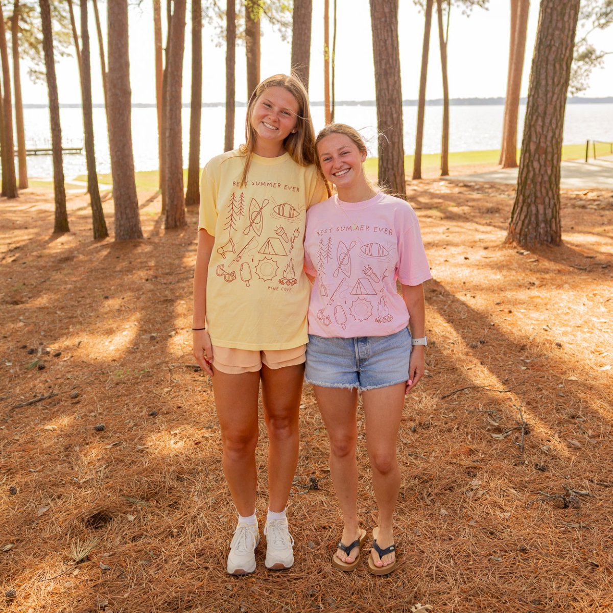 Adult Camp Things Tee - Pine Cove Web Store