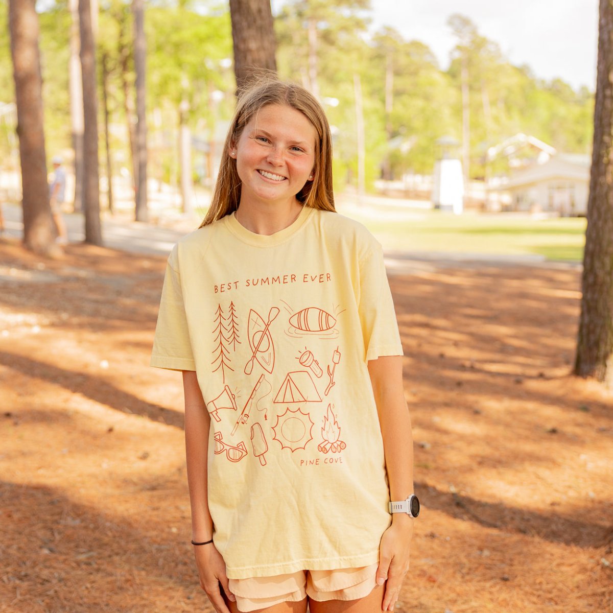 Adult Camp Things Tee - Pine Cove Web Store