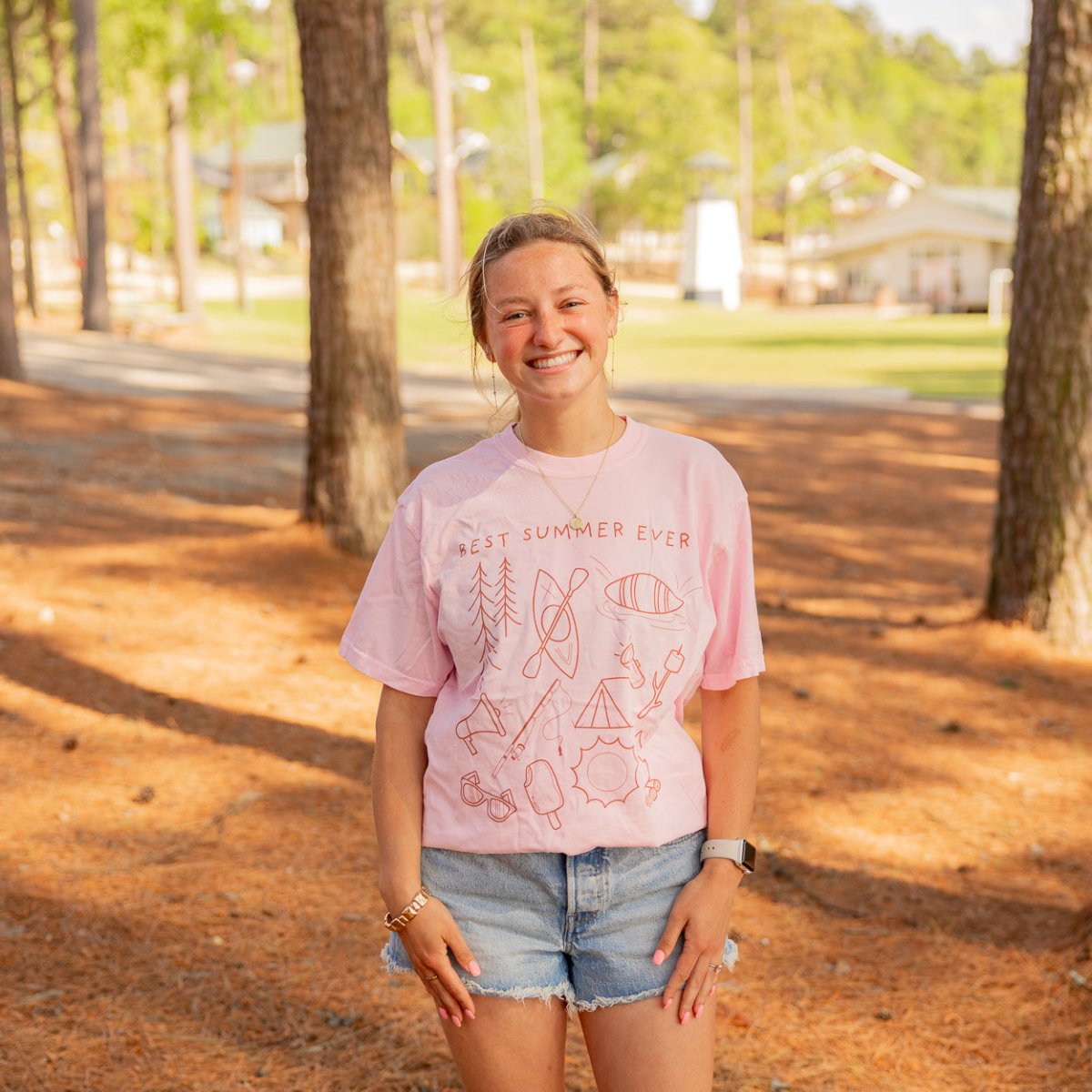 Adult Camp Things Tee - Pine Cove Web Store