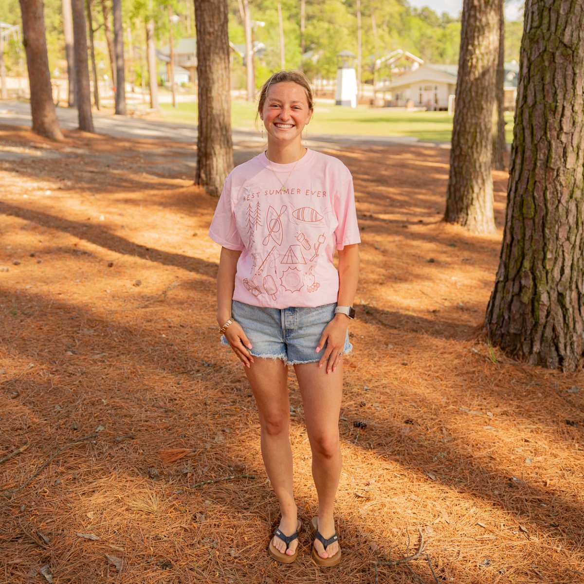 Adult Camp Things Tee - Pine Cove Web Store