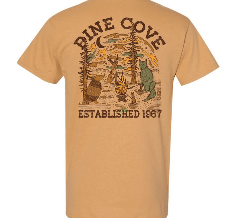 Camp Fire Tee - Pine Cove Web Store