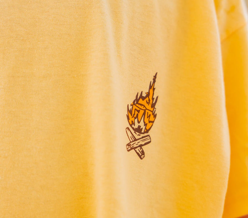 Youth Camp Fire Tee - Pine Cove Web Store