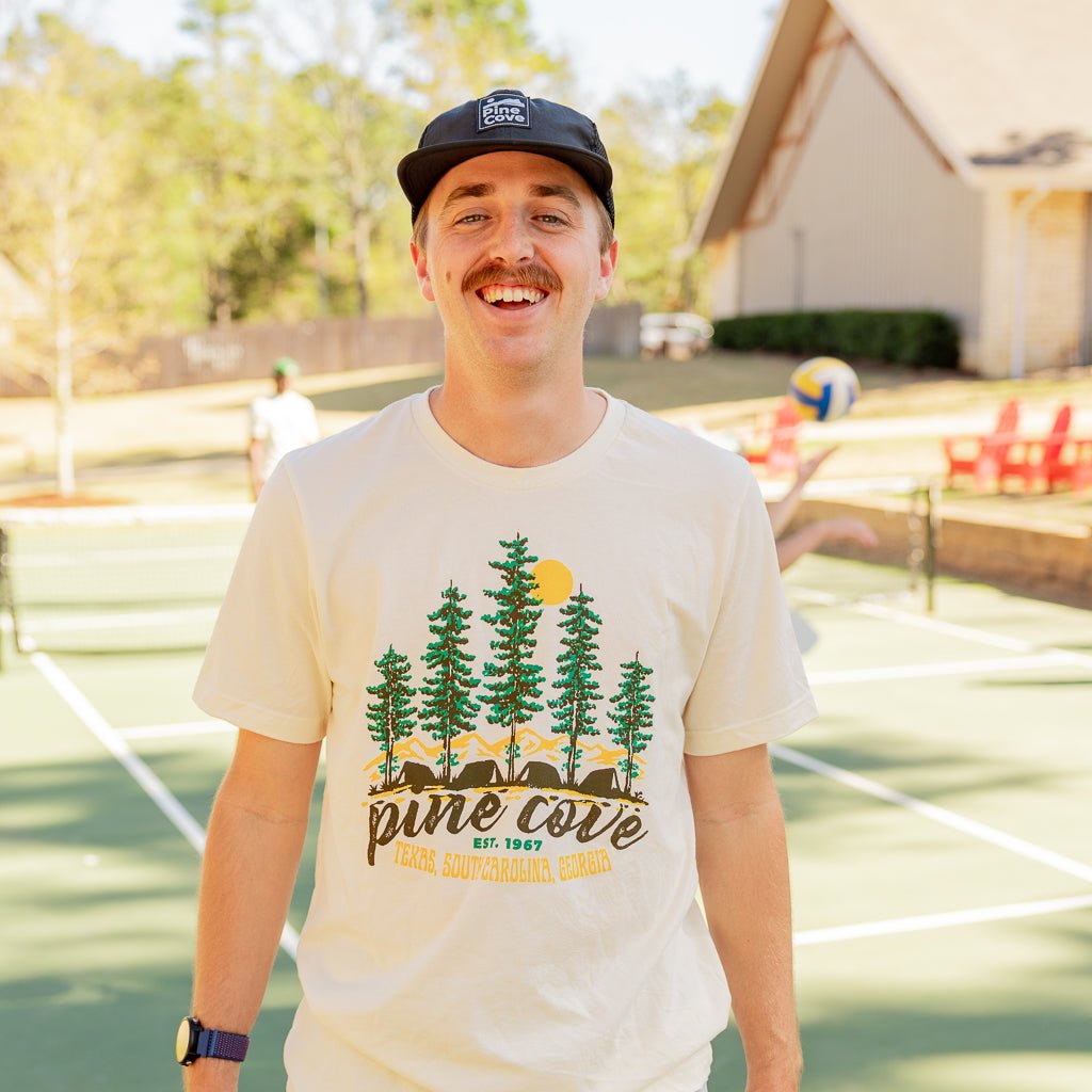 Adult Campground Tee - Pine Cove Web Store