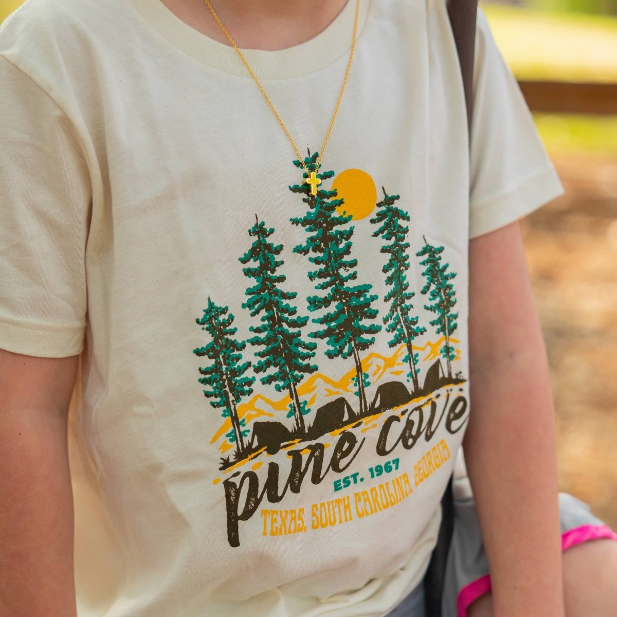 Youth Campground Tee - Pine Cove Web Store