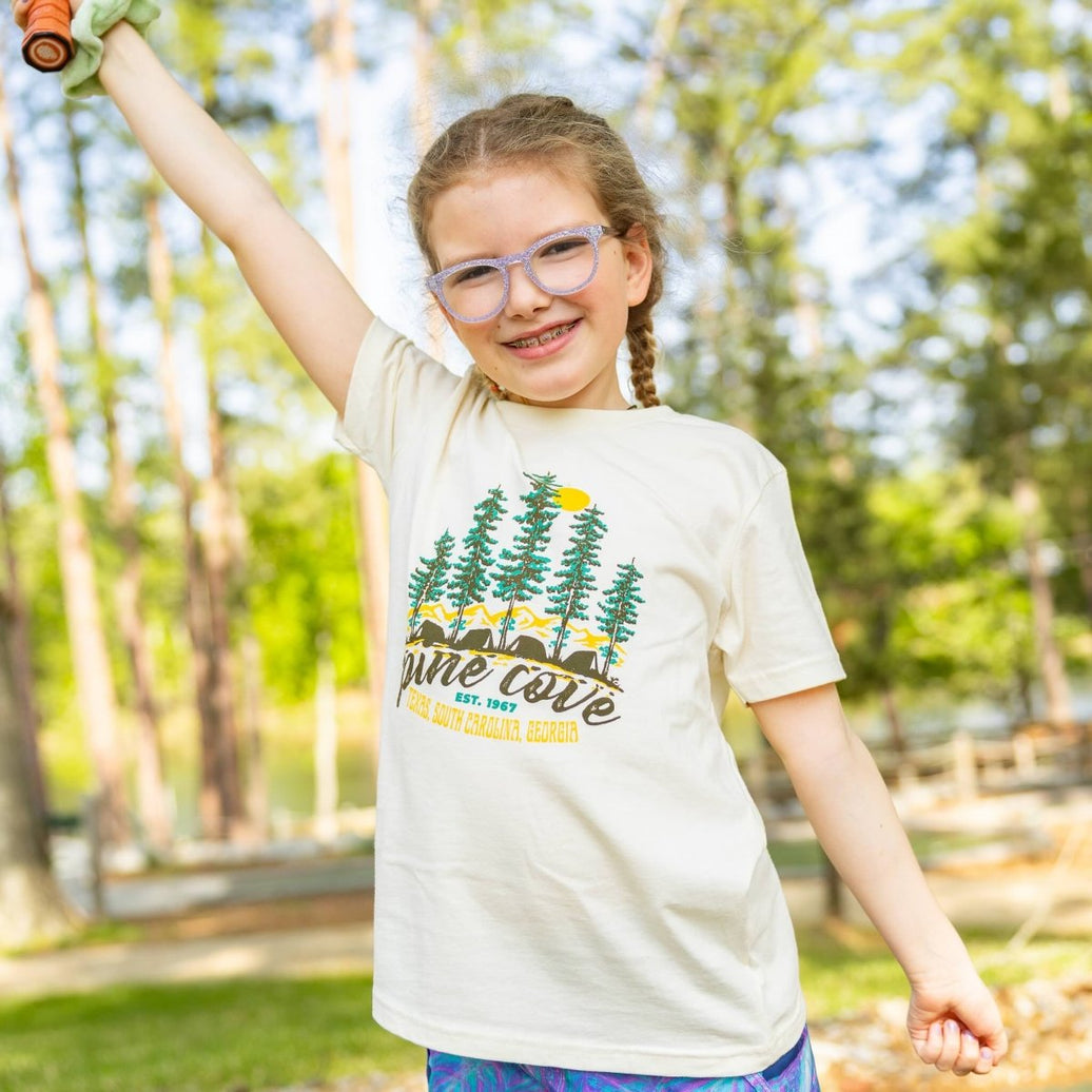 Youth Campground Tee - Pine Cove Web Store