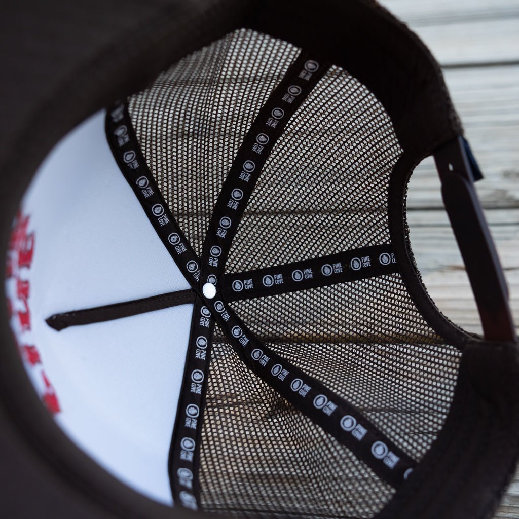 Chenille Trucker Hat - Pine Cove Web Store