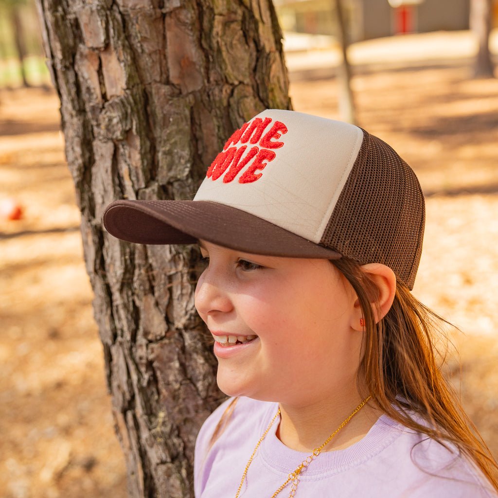 Chenille Trucker Hat - Pine Cove Web Store