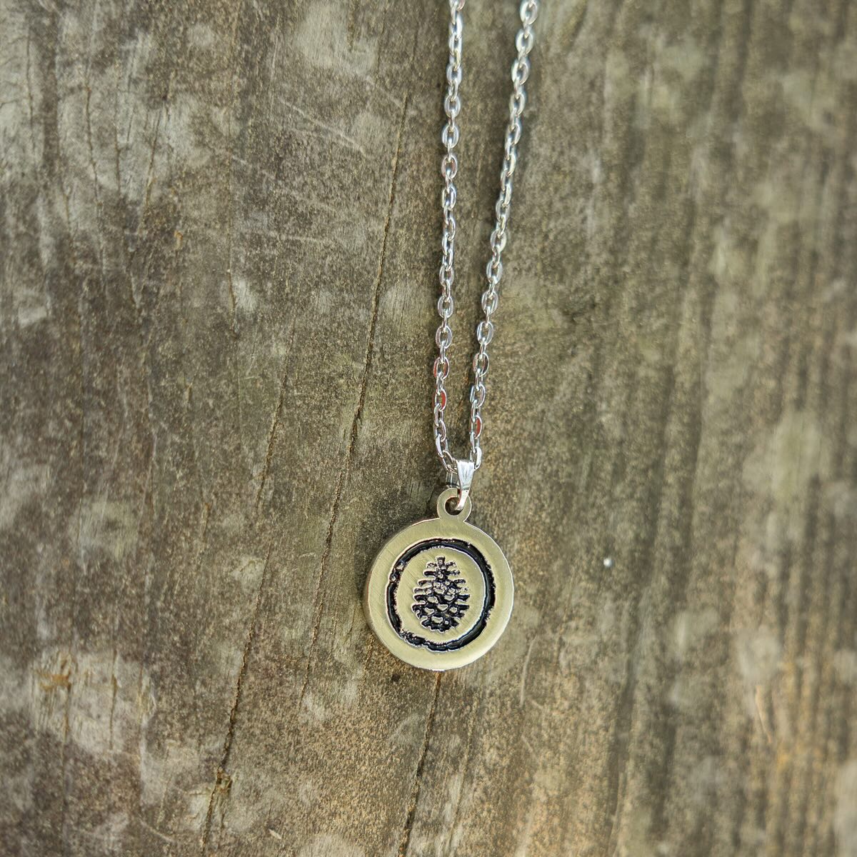 Circle Pendant Necklace - Pine Cove Web Store