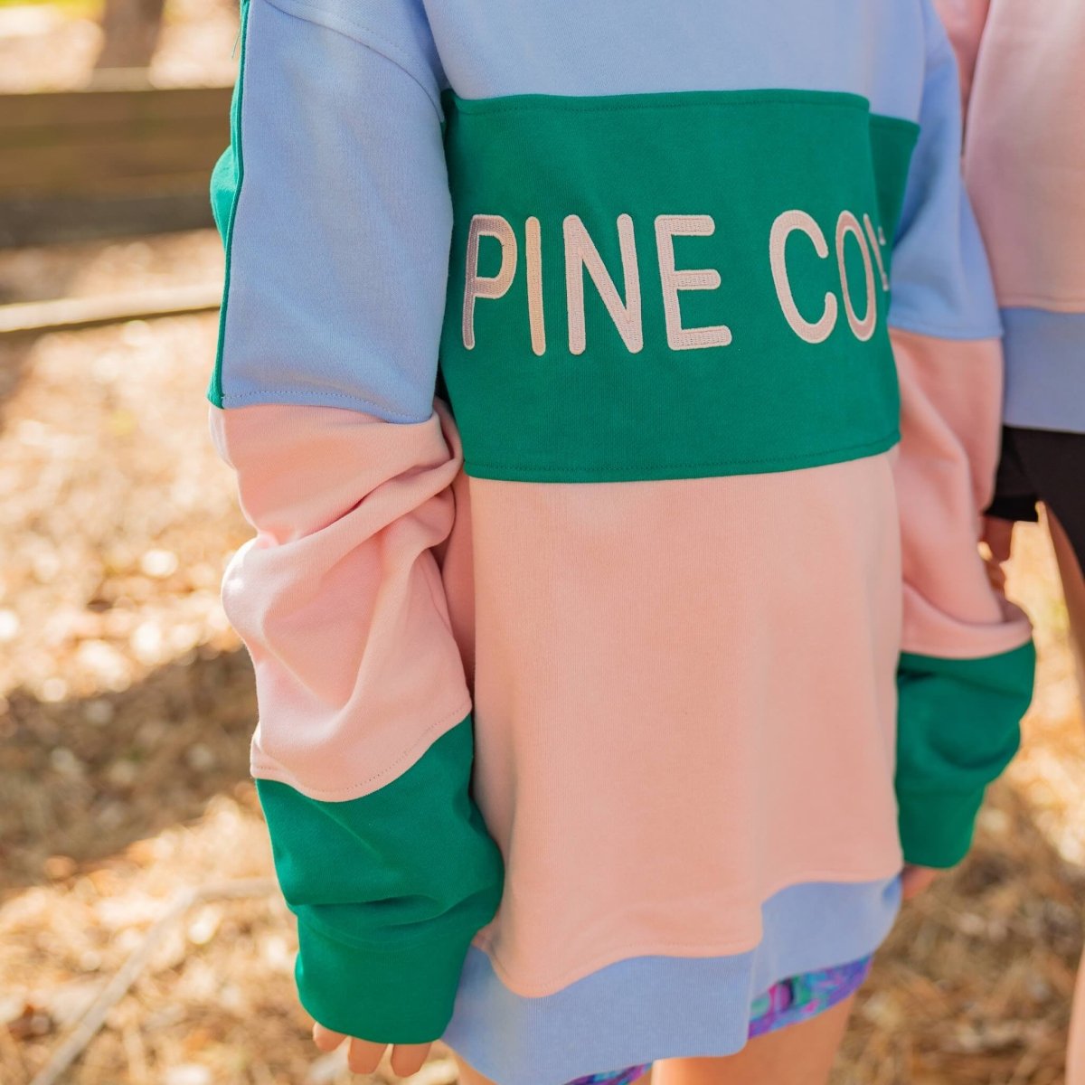 Youth Color Block Crew - Pine Cove Web Store