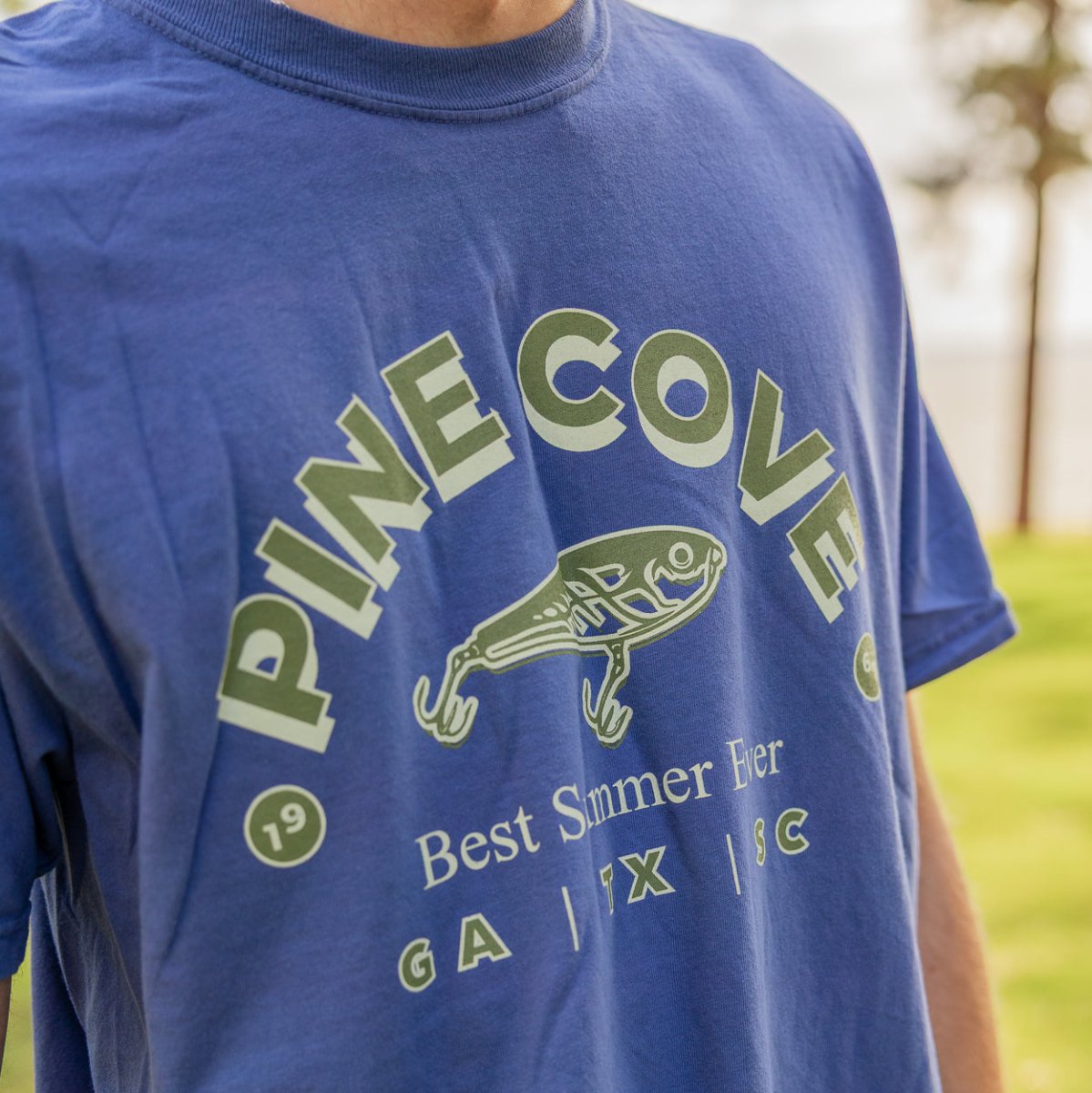 Adult Fishing Tee - Pine Cove Web Store