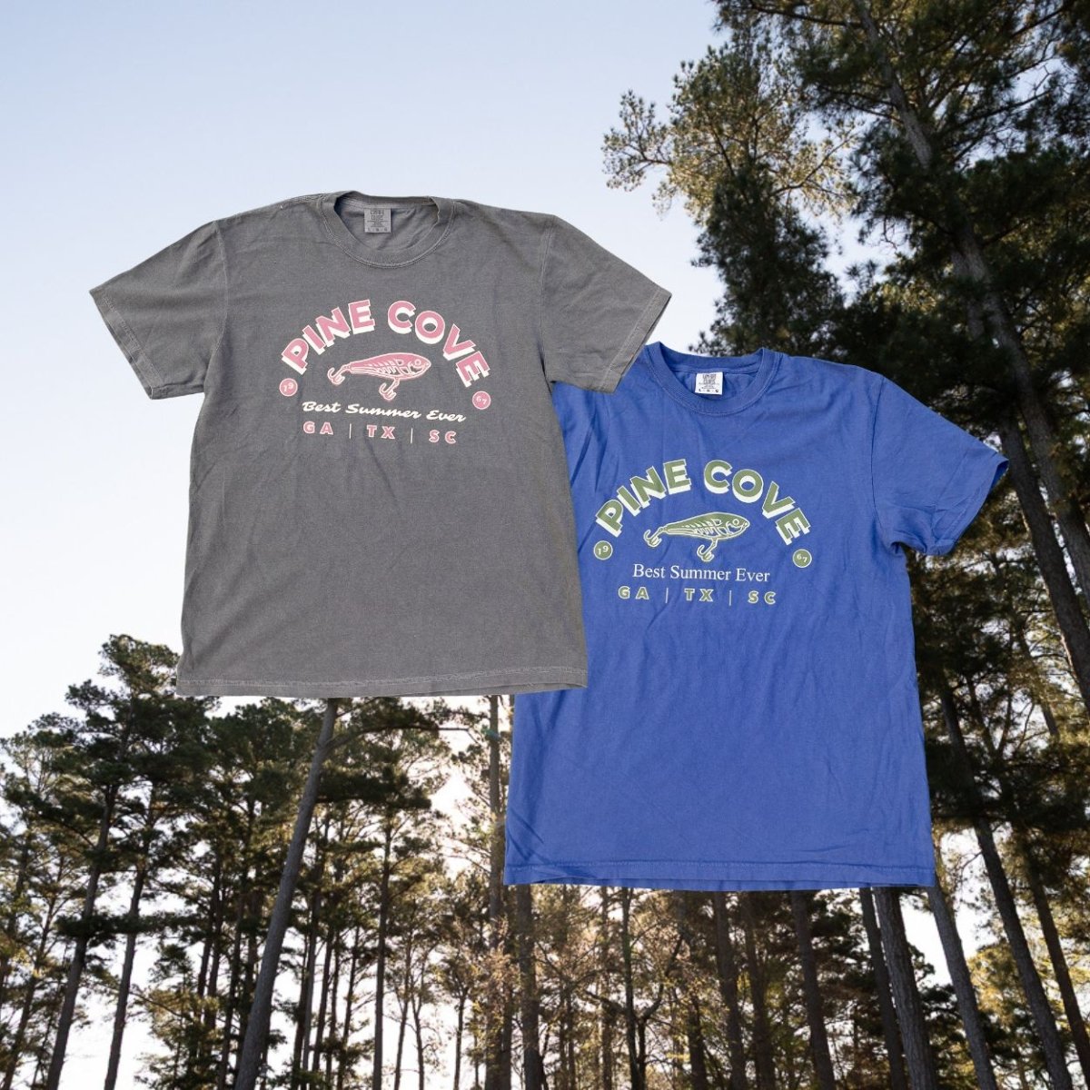 Adult Fishing Tee - Pine Cove Web Store