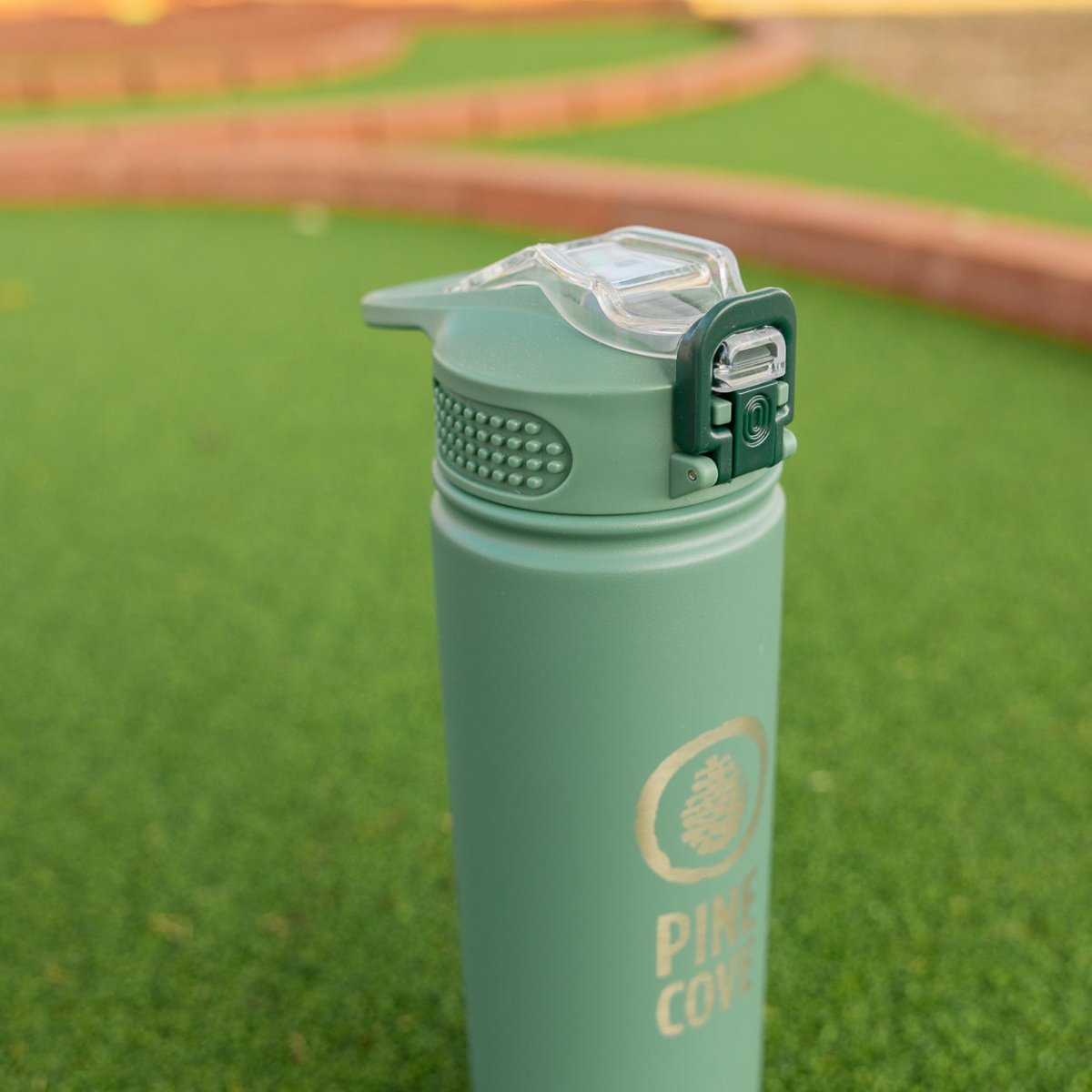 Green Water Bottle - Pine Cove Web Store