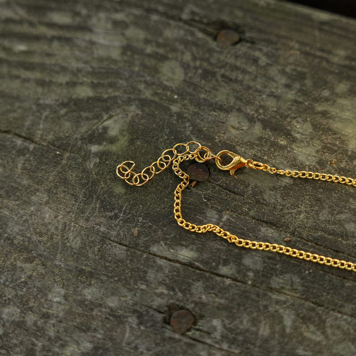 Gold Tag Necklace - Pine Cove Web Store