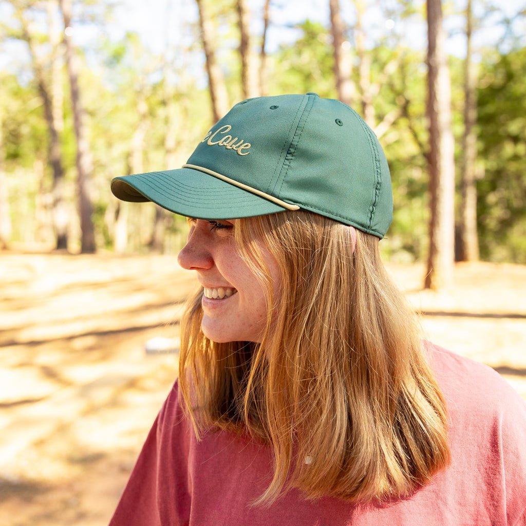 Green Athletic Hat - Pine Cove Web Store