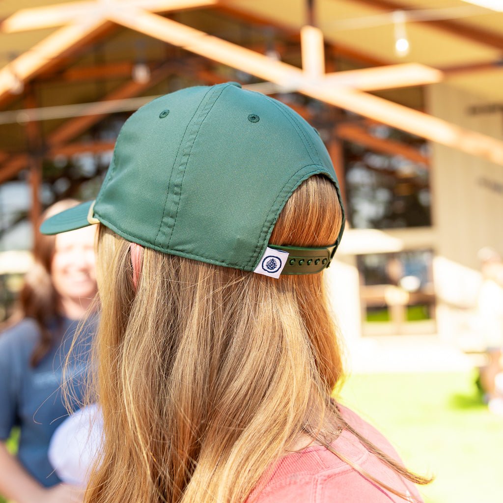 Green Athletic Hat - Pine Cove Web Store