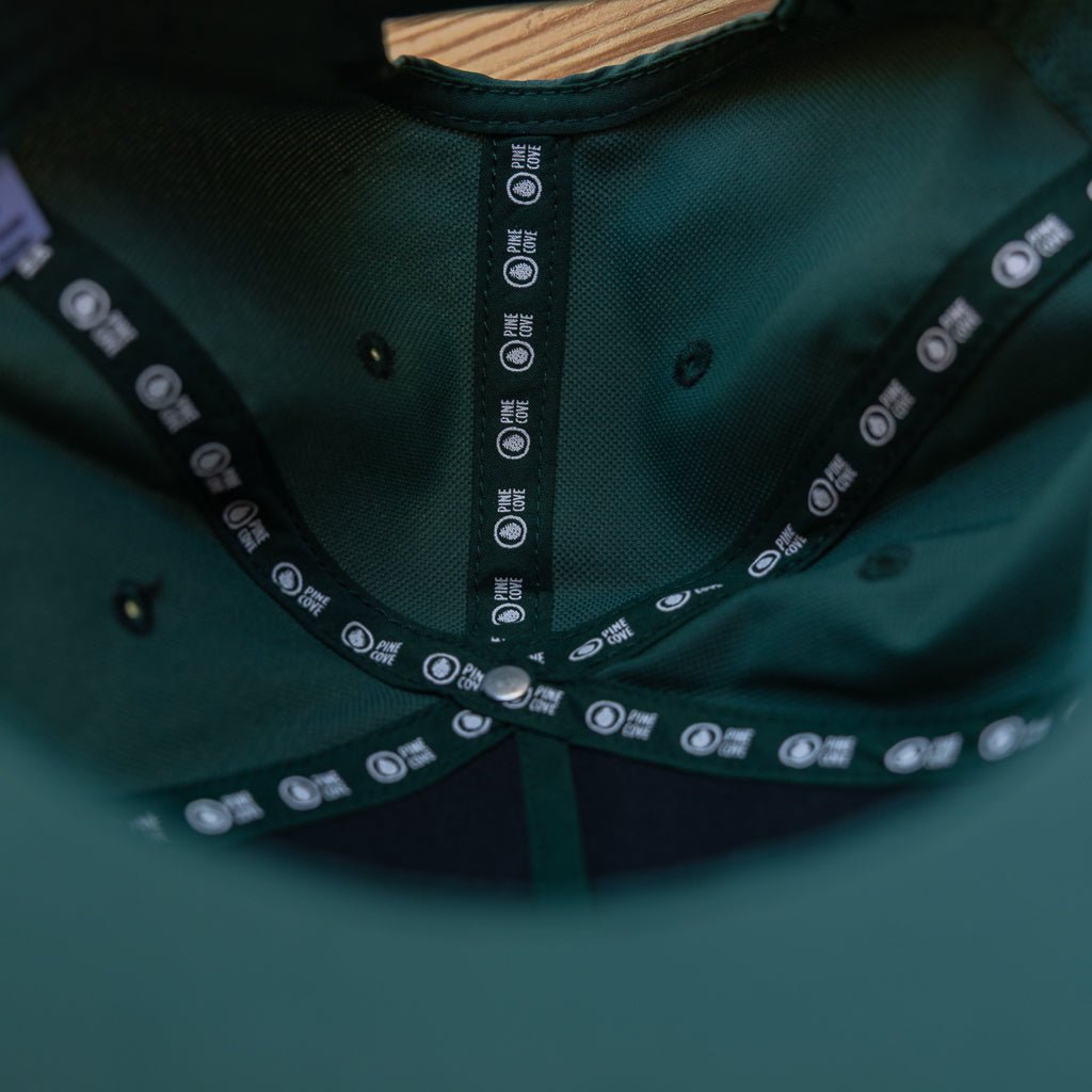 Green Athletic Hat - Pine Cove Web Store