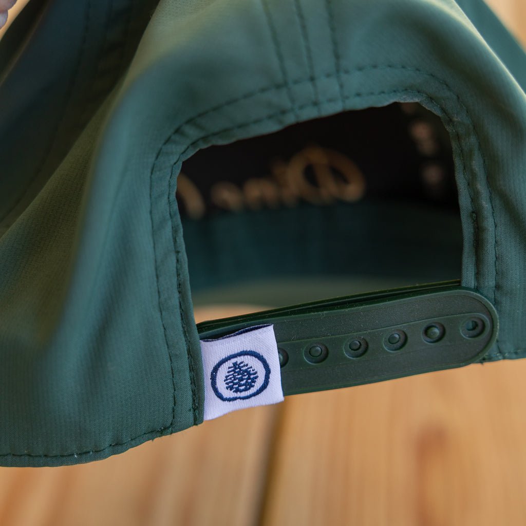 Green Athletic Hat - Pine Cove Web Store