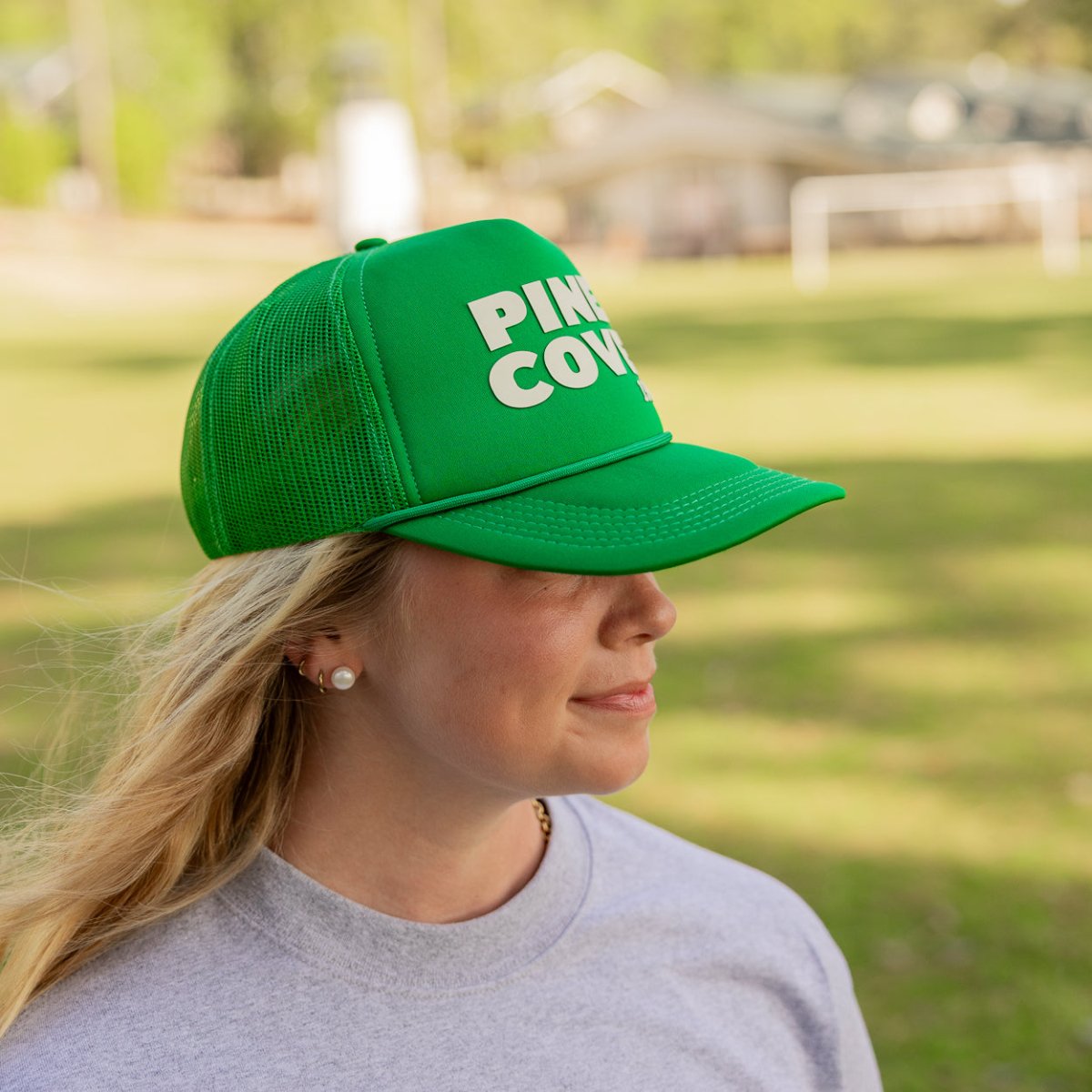 Green Pine Cove Trucker - Pine Cove Web Store