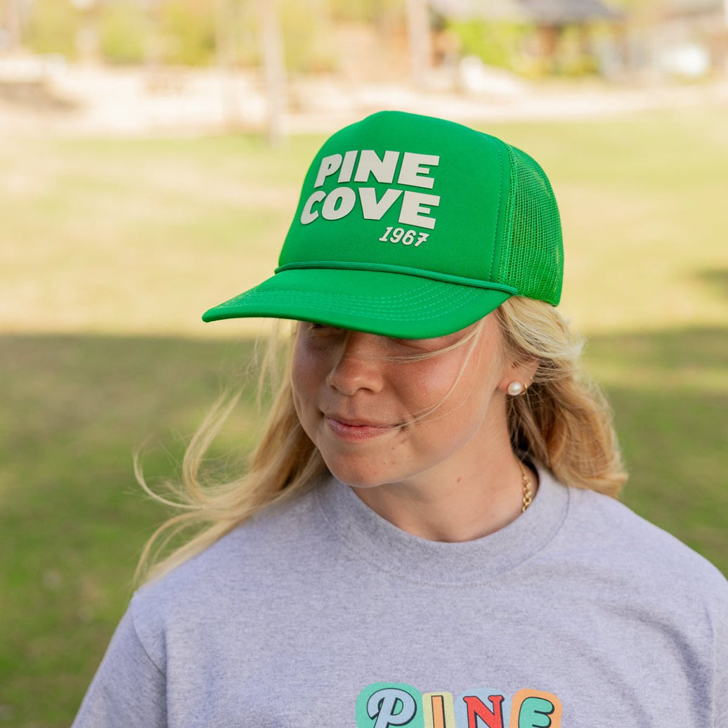 Green Pine Cove Trucker - Pine Cove Web Store