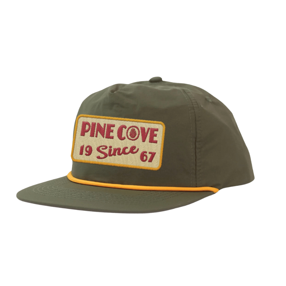 Green Patch Hat - Pine Cove Web Store