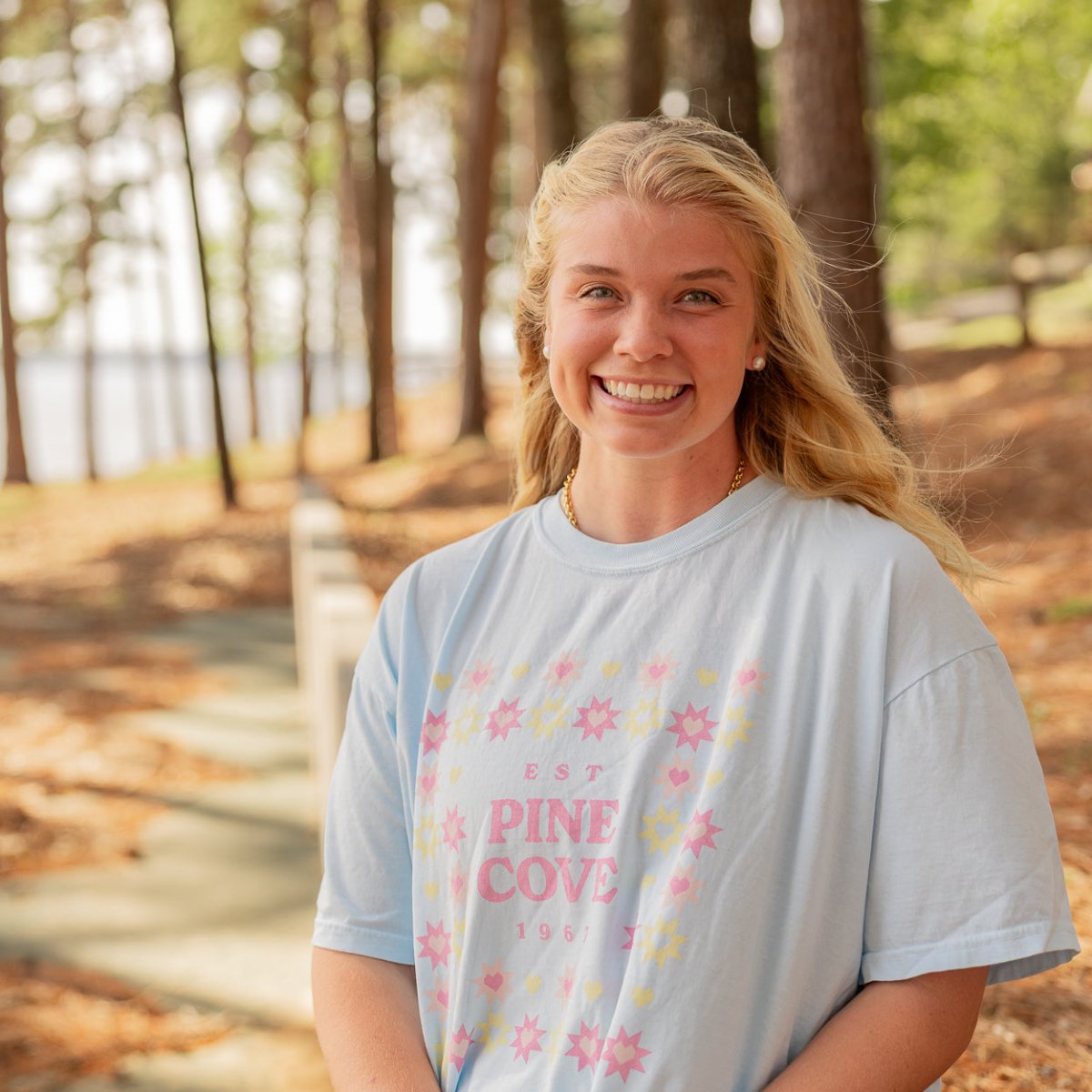 Adult Heart Sparkle Tee - Pine Cove Web Store