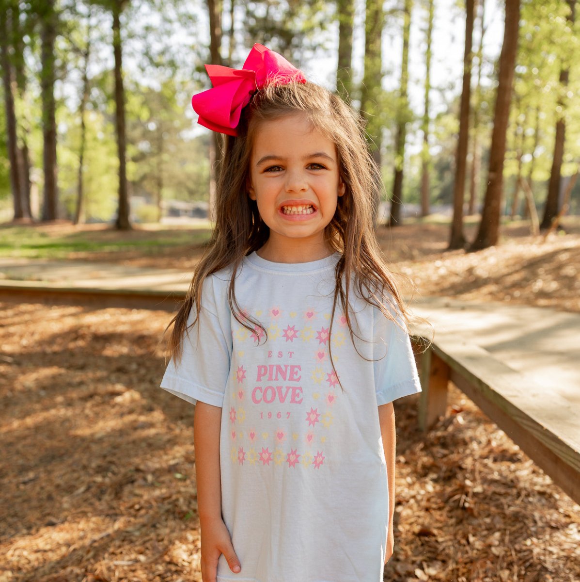 Youth Heart Sparkle Tee - Pine Cove Web Store