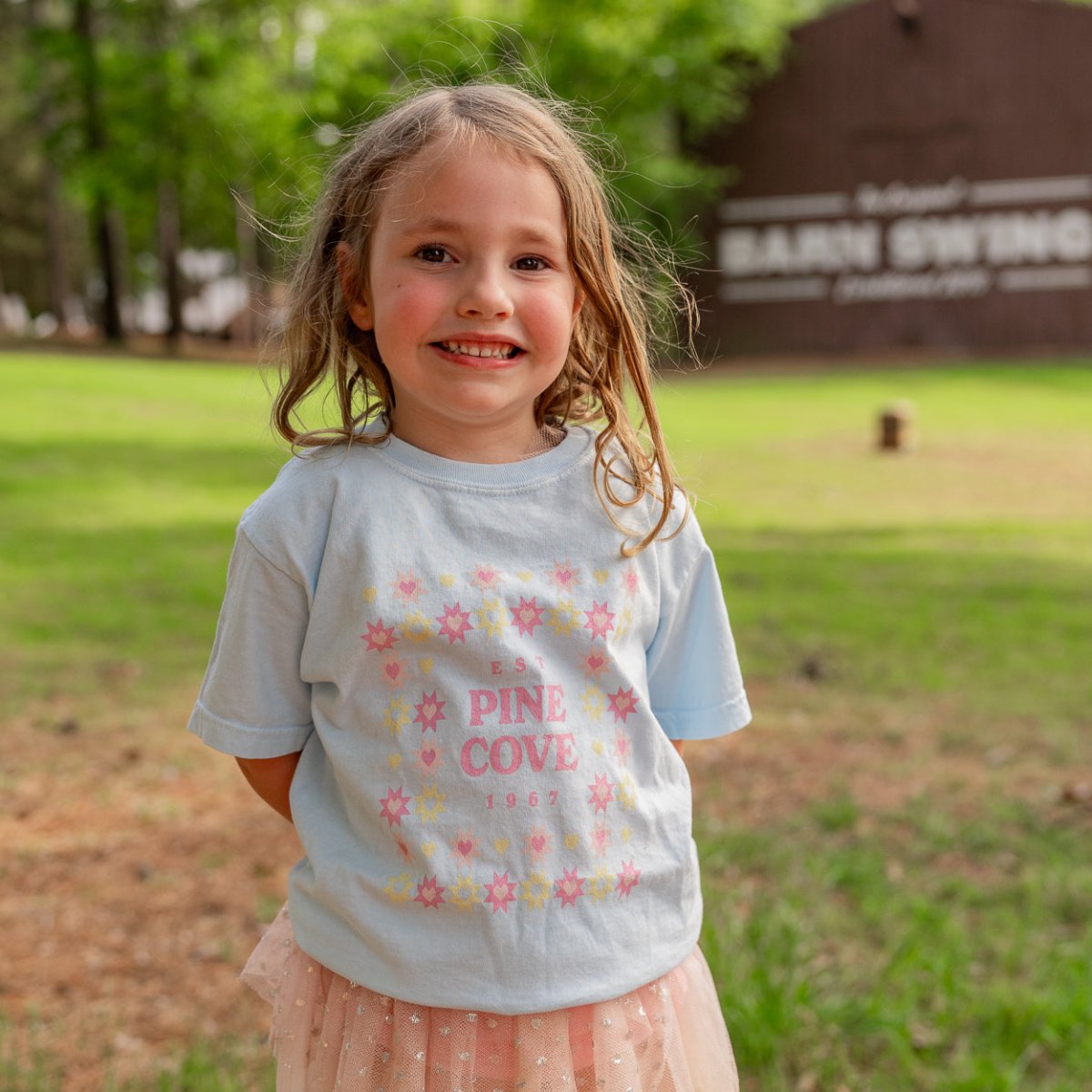 Youth Heart Sparkle Tee - Pine Cove Web Store