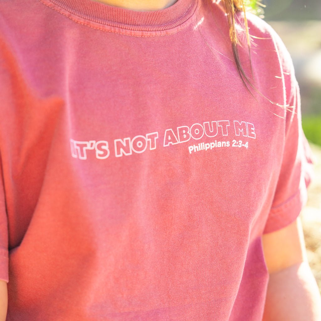 Youth It's Not About Me '25 Tee - Pine Cove Web Store