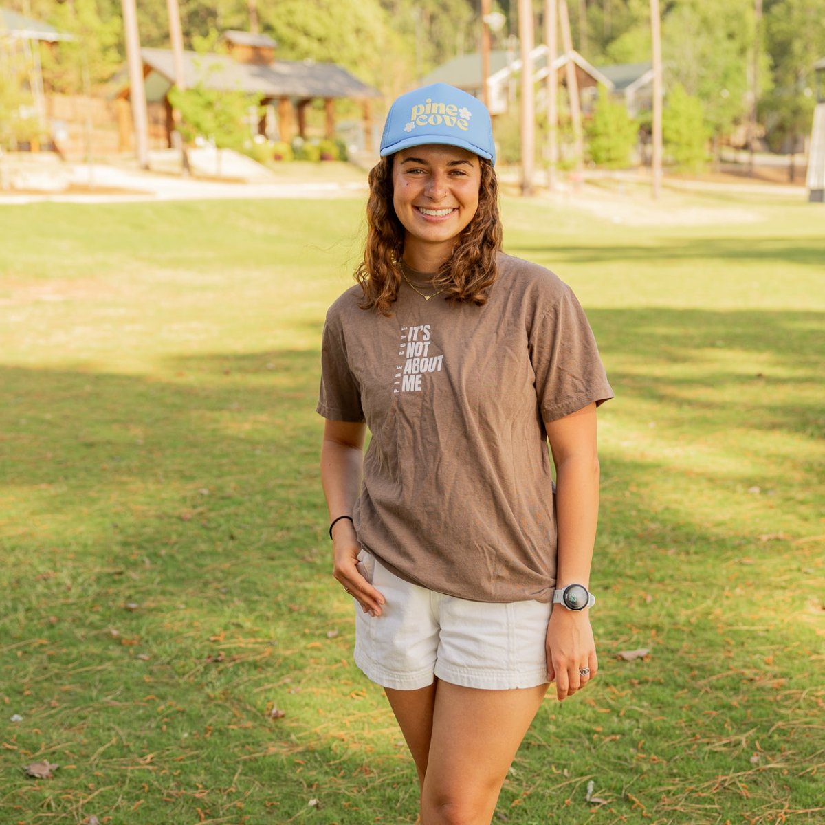 It's Not About Me Tee 2026 Brown - Pine Cove Web Store