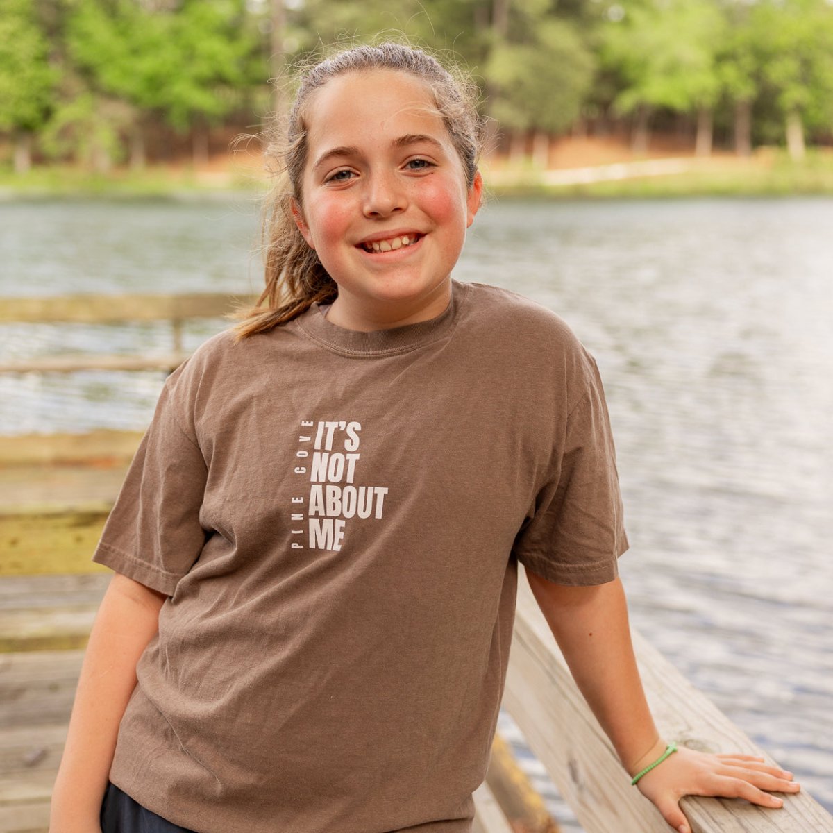 It's Not About Me Tee 2026 Brown - Pine Cove Web Store