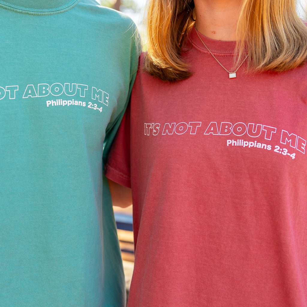 Adult It's Not About Me '25 Tee - Pine Cove Web Store