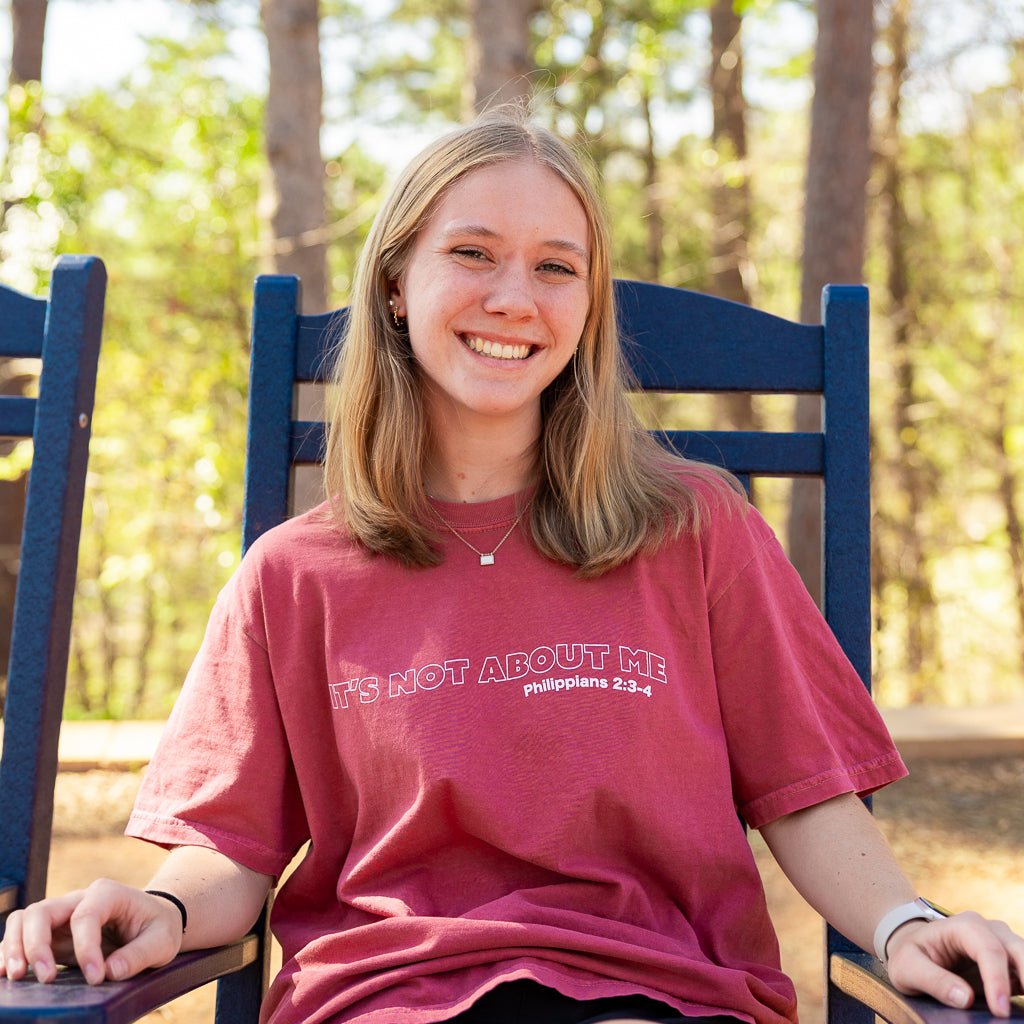 Adult It's Not About Me '25 Tee - Pine Cove Web Store