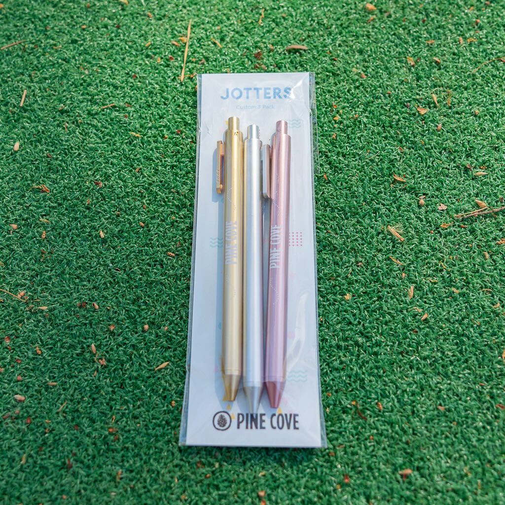 Jotter Metallic Pen 3 Pack - Pine Cove Web Store