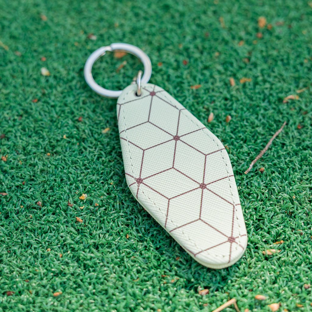 Vintage Motel Keychain - Pine Cove Web Store