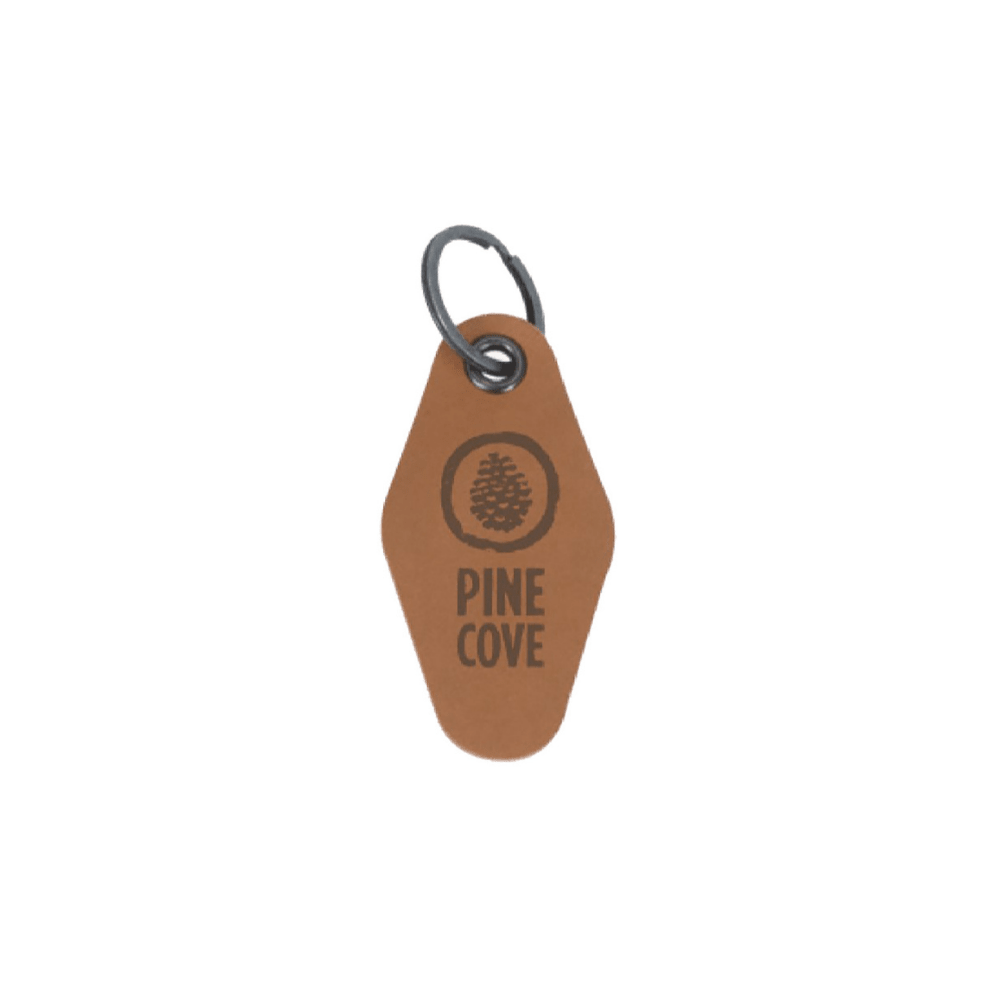 Leather Keychain - Pine Cove Web Store